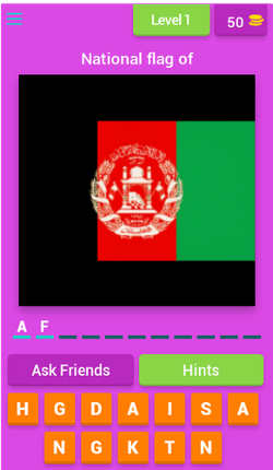 Quiz of National Flags screenshot