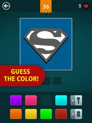 Guess the Color! ~ Free Pop Icon Quiz screenshot