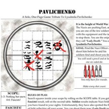 Pavlichenko, A Tribute (Solo, One-Page) Image