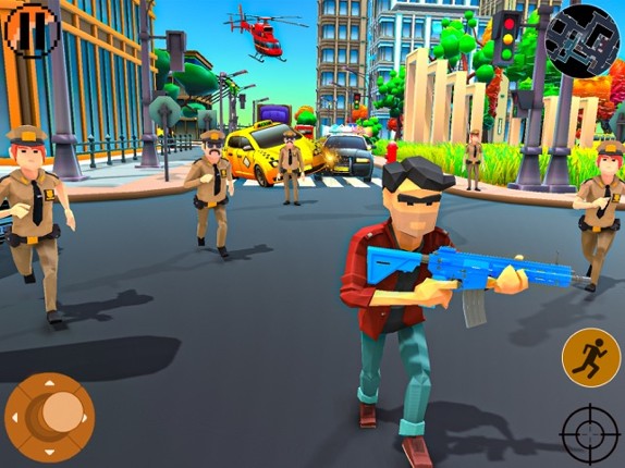 Pixel Shooting City Craft War screenshot