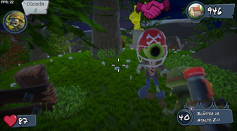 Plants vs. Zombies: Sunstrike(Garden Warfare FanGame) screenshot