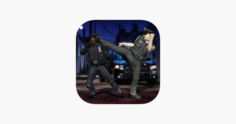 Police Karate Fighting Warrior Game Cover