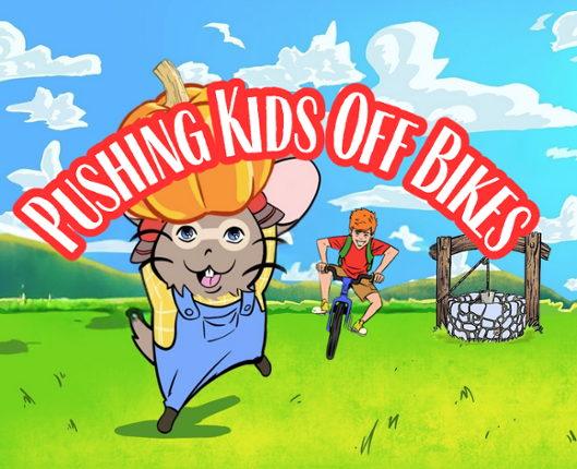 Pushing Kids Off Bikes Image