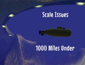 Scale issues 1000 miles under Image