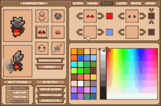 Sprite Creator Tool - Retro Game World Image