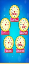 Time Telling Quiz Puzzle Image