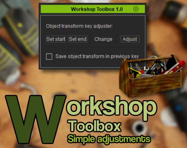 Games like Workshop Toolbox (iClone7-8 Plugin)