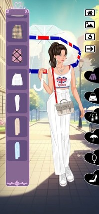 Big trip Sevelina dress up screenshot