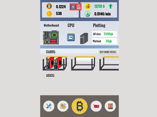 Games like Bitcoin Clicker