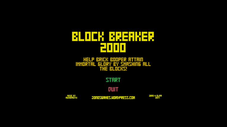 Block Breaker 2000 Image