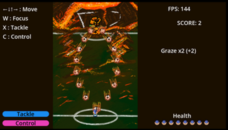 Blue Pompadour Against the Demons Image