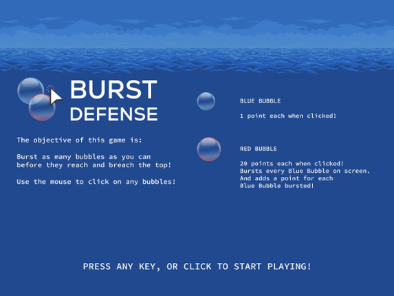 Burst Defense Game Cover