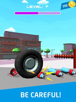 Crushing Wheel - Perfect Smash screenshot