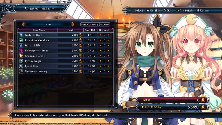 Cyberdimension Neptunia: 4 Goddesses Online screenshot