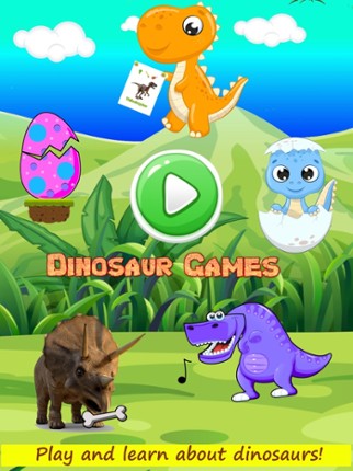 Dinosaur Games For Kids - FULL screenshot