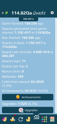 Ducky Clicker Idle Game screenshot