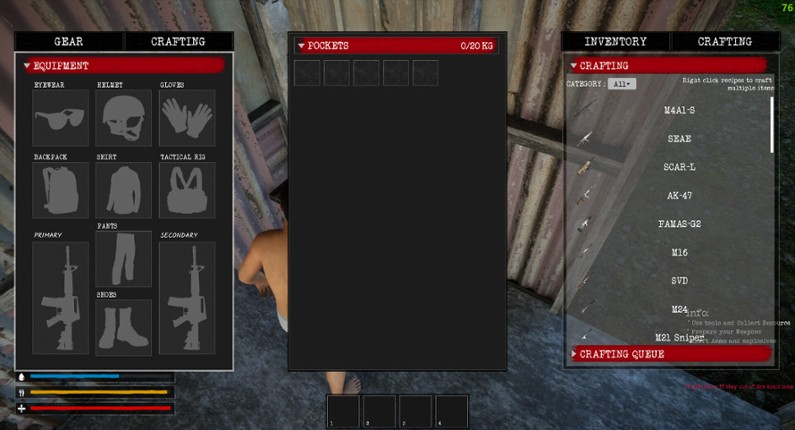 Forbidden zone screenshot