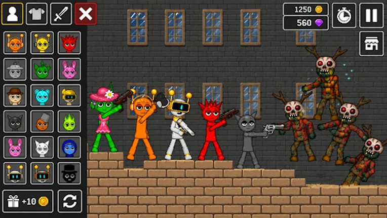 Sprunki Ragdoll Playground Image