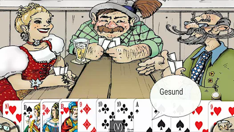 Doppelkopf am Stammtisch screenshot