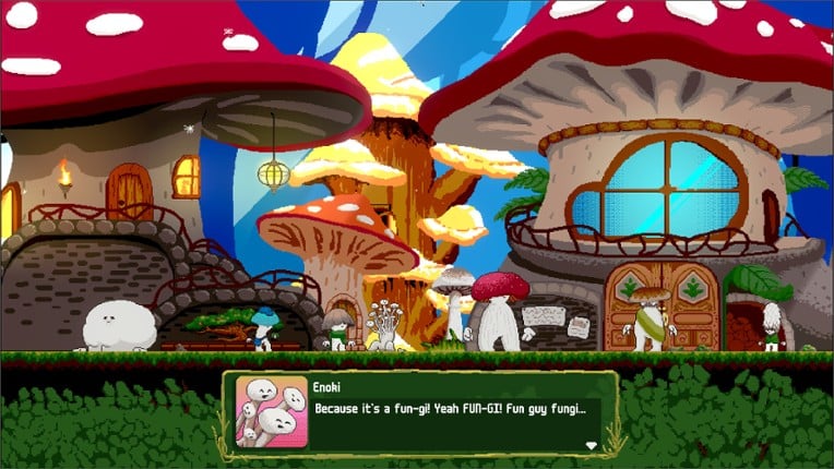 Mushroom Kid's Big Grass Sword screenshot