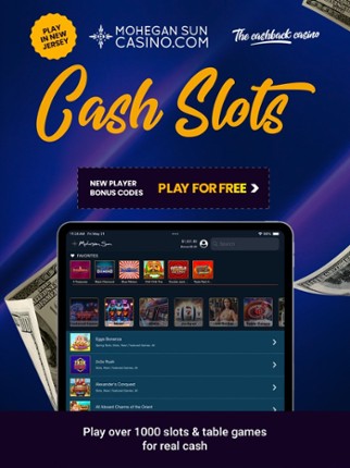 Mohegan Sun NJ Online Casino Image