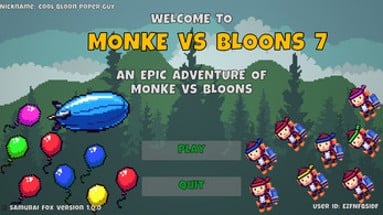 Monke VS Bloons 7 Image