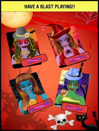 Monster Dress Up High School Salon Party: make-up hair makeover games for girl teens kids screenshot