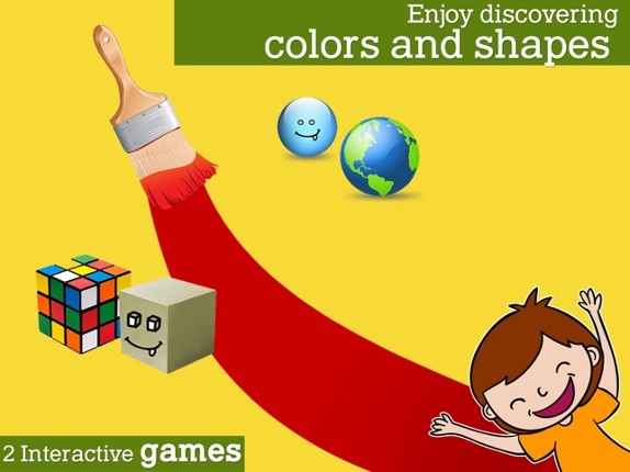 Montessori Colors and Shapes, an educational game to learn colors and shapes for toddlers Image