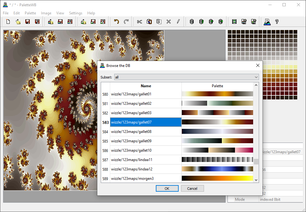 Games like PaletteWB