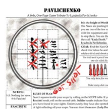 Pavlichenko, A Tribute (Solo, One-Page) Image