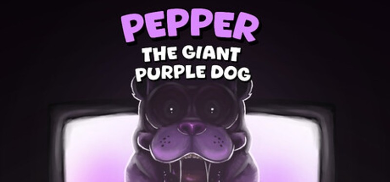 Pepper the Giant Purple Dog Image