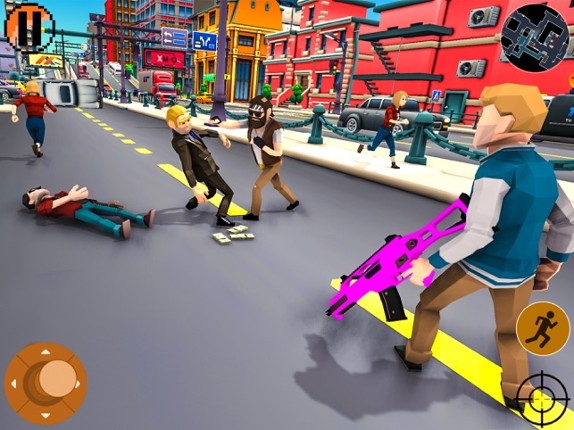 Pixel Shooting City Craft War screenshot