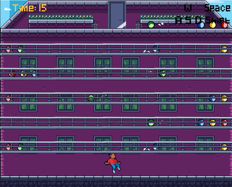 Games like Platformer with Stacks and Queues