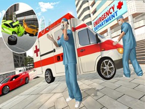 Police Ambulance Rescue Driver Image