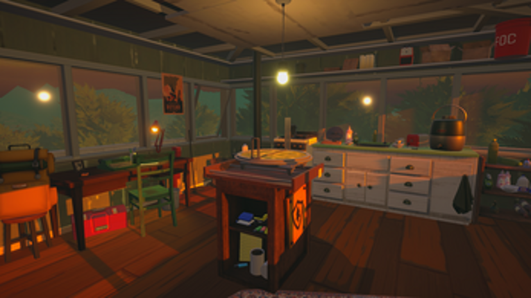The Watcher's Retreat - Firewatch Tribute Image