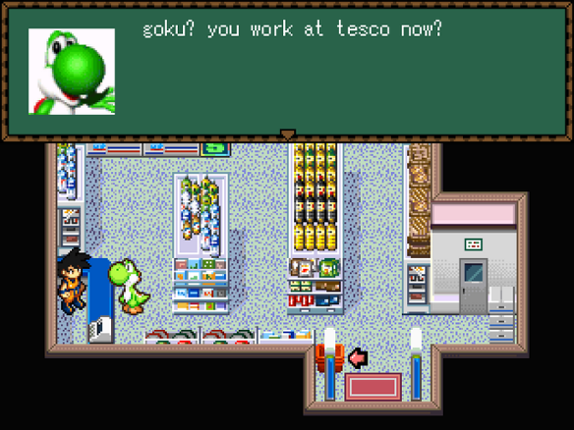Yoshi Goes to Tesco Image