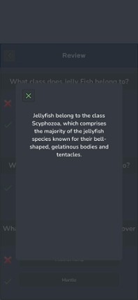 Zoology Knowledge Quiz screenshot