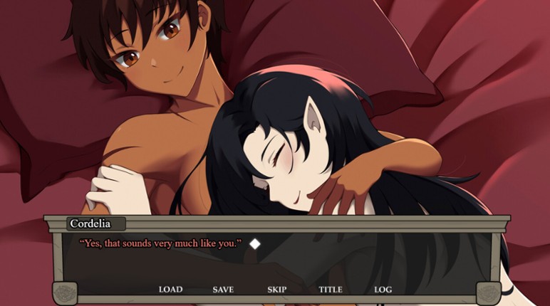 Carpe Noctem - Yuri Visual Novel screenshot