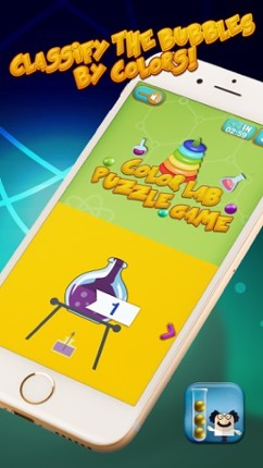 Color Lab Puzzle Game: Bubble Tower of Hanoi Image