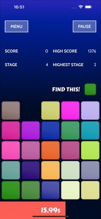 Color-Match Color Hue Fun Game Image