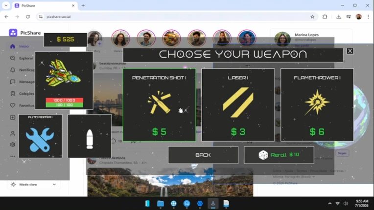 Drag and Shoot screenshot