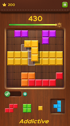 Block Puzzle Wood Classic 1010 screenshot