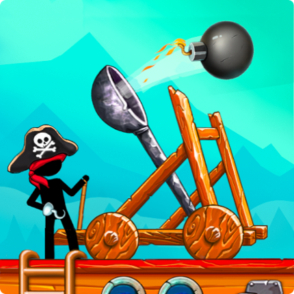 The Catapult: Stickman Pirates Image