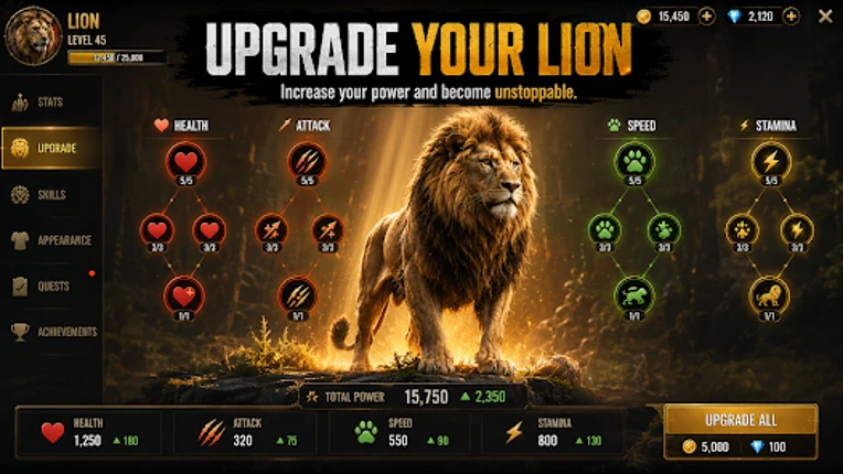 Lion Simulator: Wild Animal Image