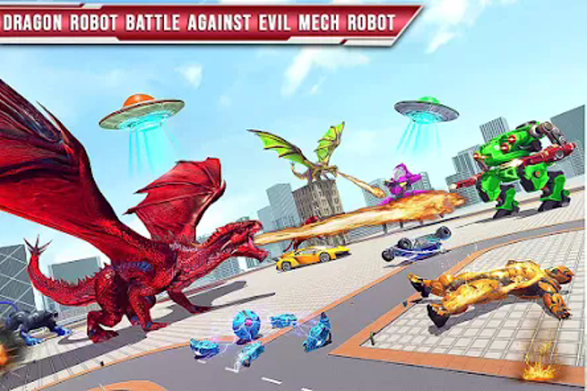 Dragon Robot Car Transform screenshot