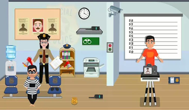 Pretend Play My Police Officer screenshot