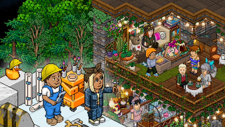 Habbo - Original Metaverse Image