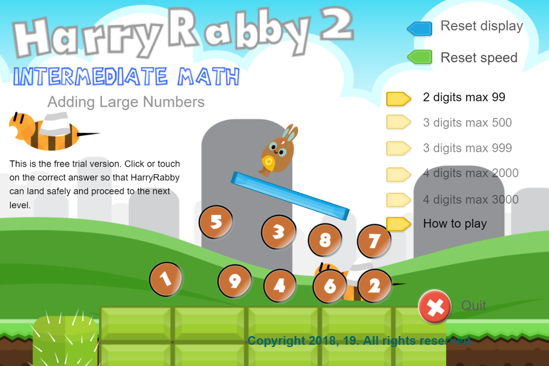 Games like HarryRabby2 Adding Large Numbers FREE