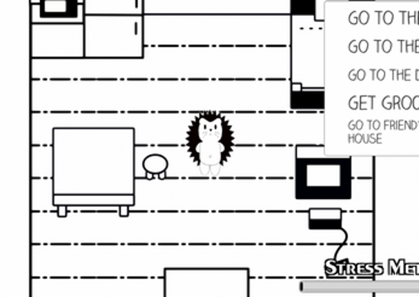 Hedgehog's Dilemma (GGJ 2019) screenshot