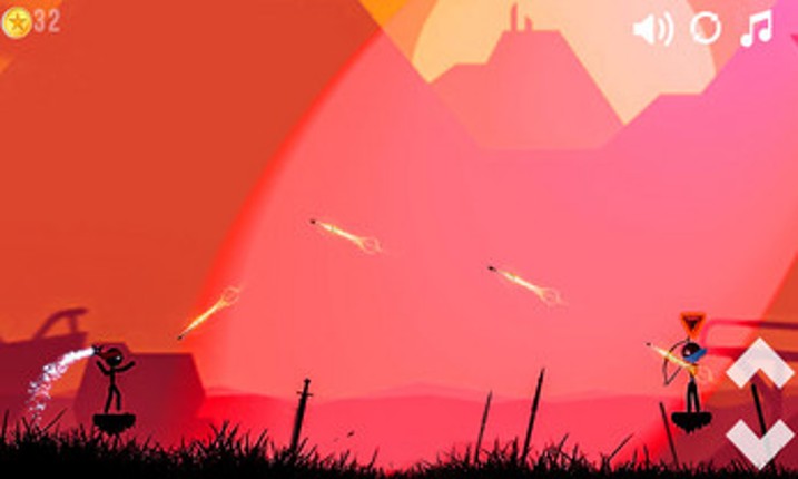 Stickman Ninja Archer Fight Image